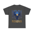 Kosovo Kosava DoppelAdler Heimat Flagge - Unisex T-Shirt