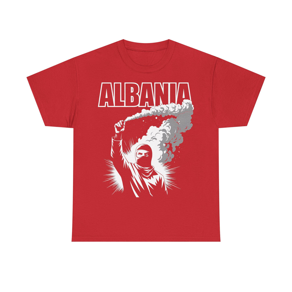 Albania Hooligan Wappen Shqiptar Flagge Adler Fußball Fan Sport - Unisex T Shirt