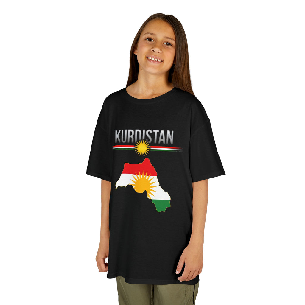 Kurdistan Pride Stolz Heimat Flagge Sonne - Unisex Kinder & Jugendliche T-Shirt