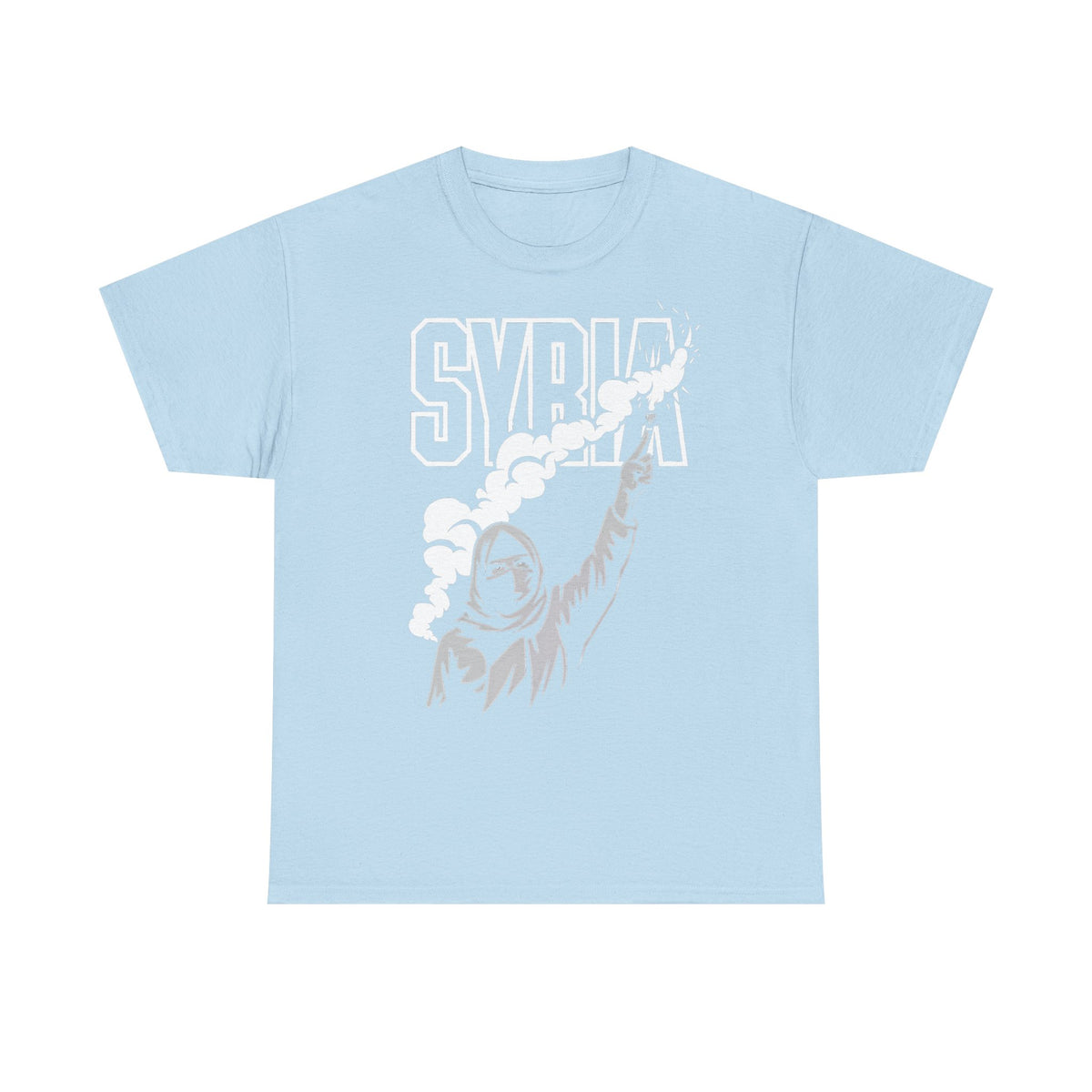 Syria Syrien Hooligan Wappen Flagge Heimat Sport Fußball Fan Geschenkidee - Unisex T-Shirt