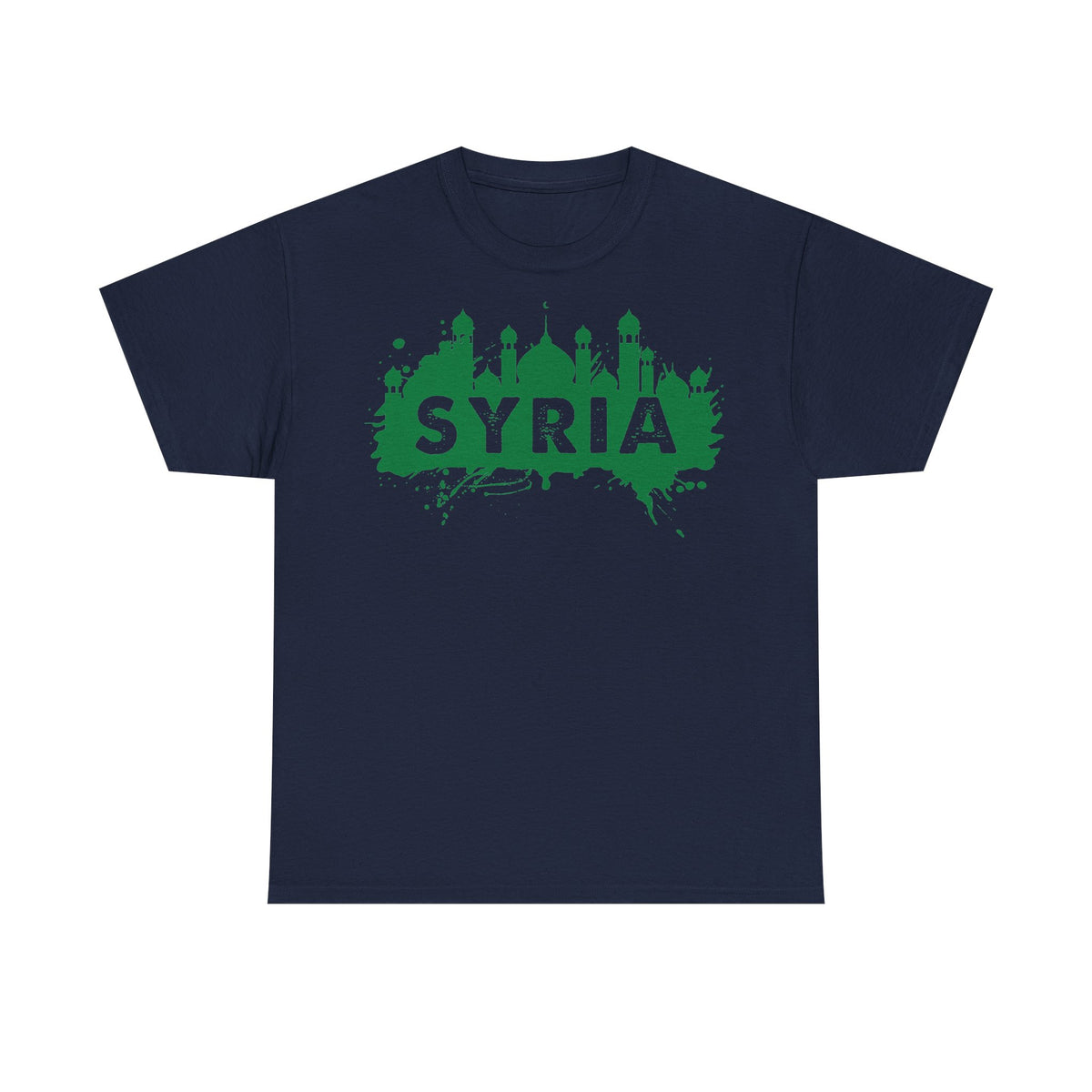 Syria Syrien Wappen Flagge Heimat Sport Fan Geschenkidee - Unisex T-Shirt