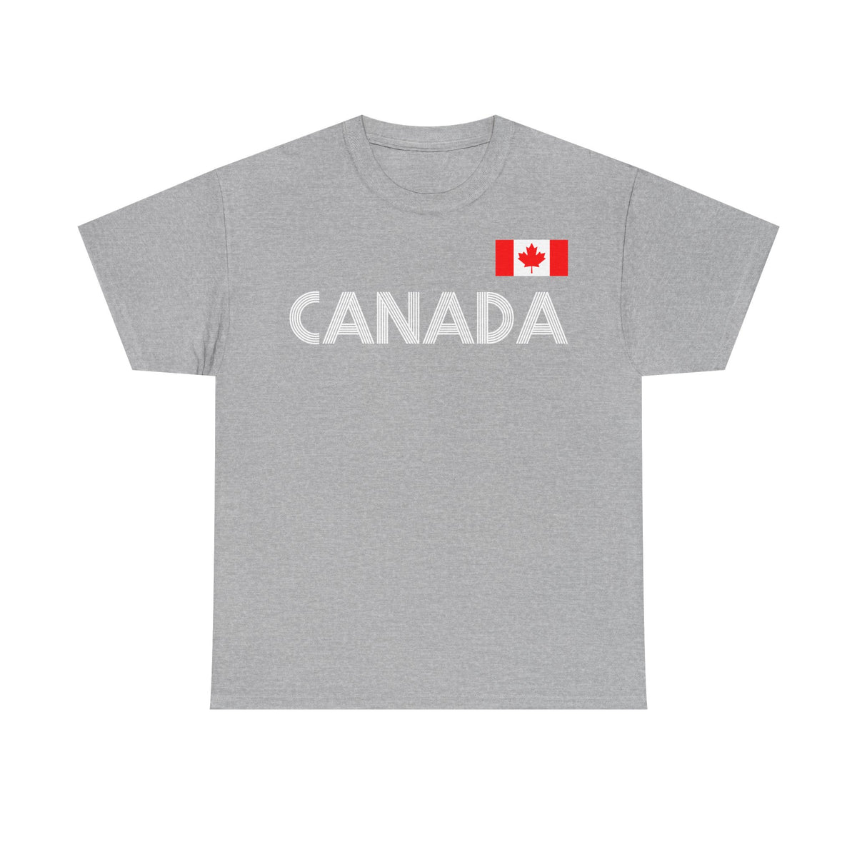 Canada Kanada Wappen Flagge Fan Sport Fußball Geschenkidee - Unisey T-Shirt