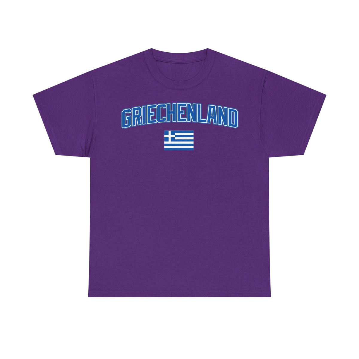 Grecia Grecia Bandera Escudo Patria Fútbol Deporte Aficionado Idea de regalo - Camiseta unisex