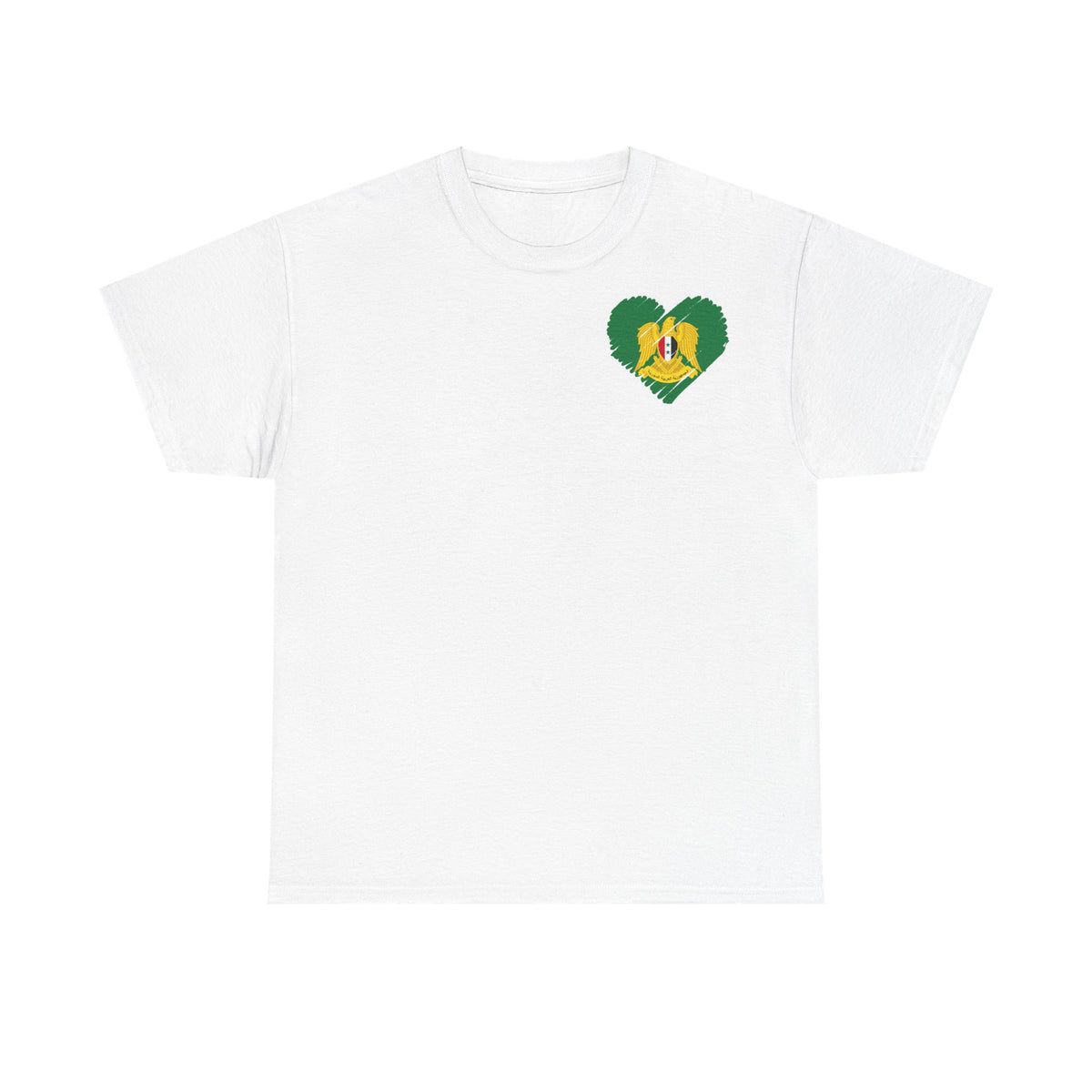 Syria Syrien Wappen Flagge Heimat Sport Fan Geschenkidee - Unisex T-Shirt