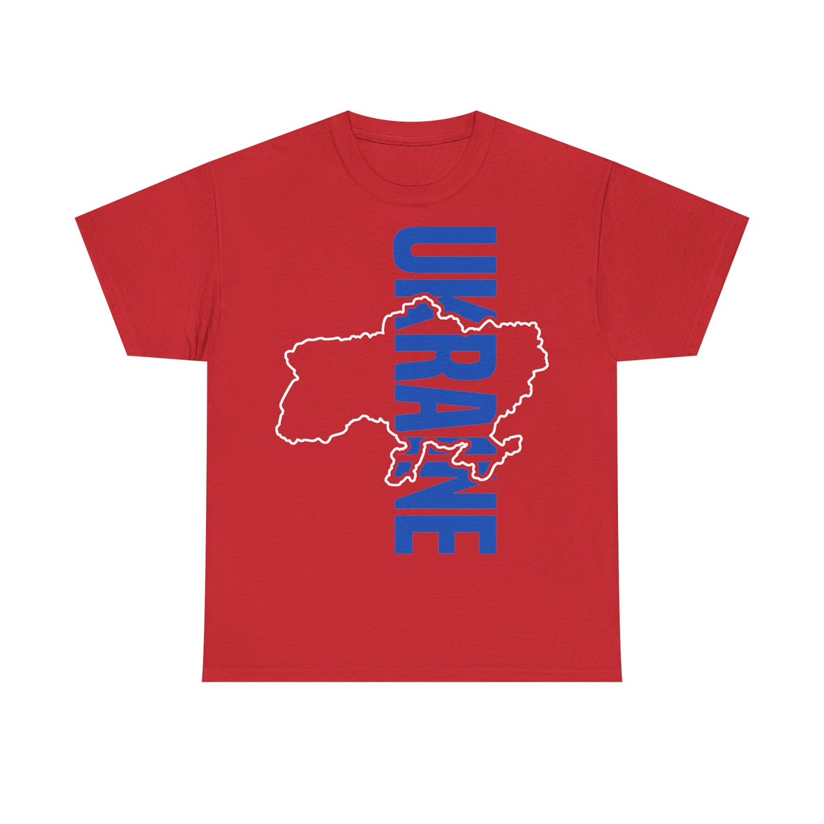 Bandera de Ucrania escudo idea de regalo afición al deporte moda vintage - Camiseta unisex