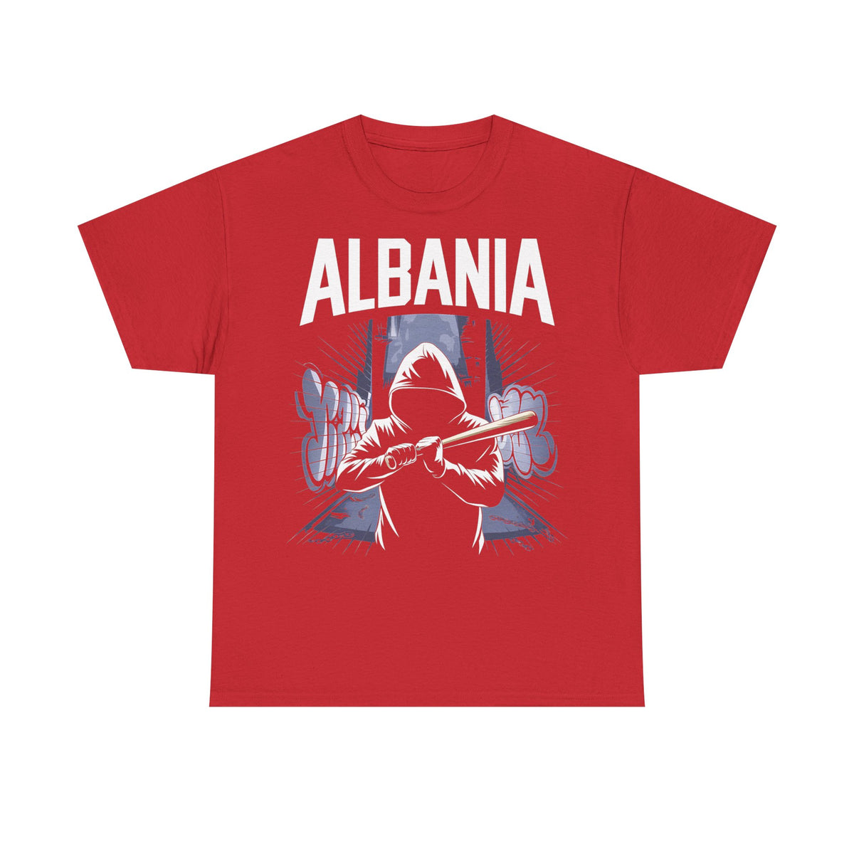 Albania Hooligan Wappen Shqiptar Flagge Adler Fußball Fan Sport - Unisex T Shirt