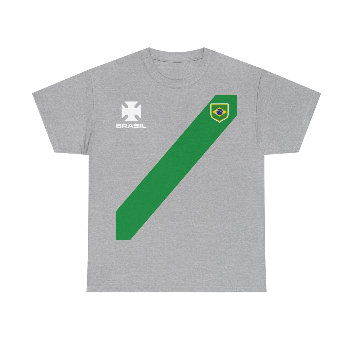 Brazil Brasilien Wappen Flagge Sport Fan Fußball Geschenkidee - Unisex T-Shirt