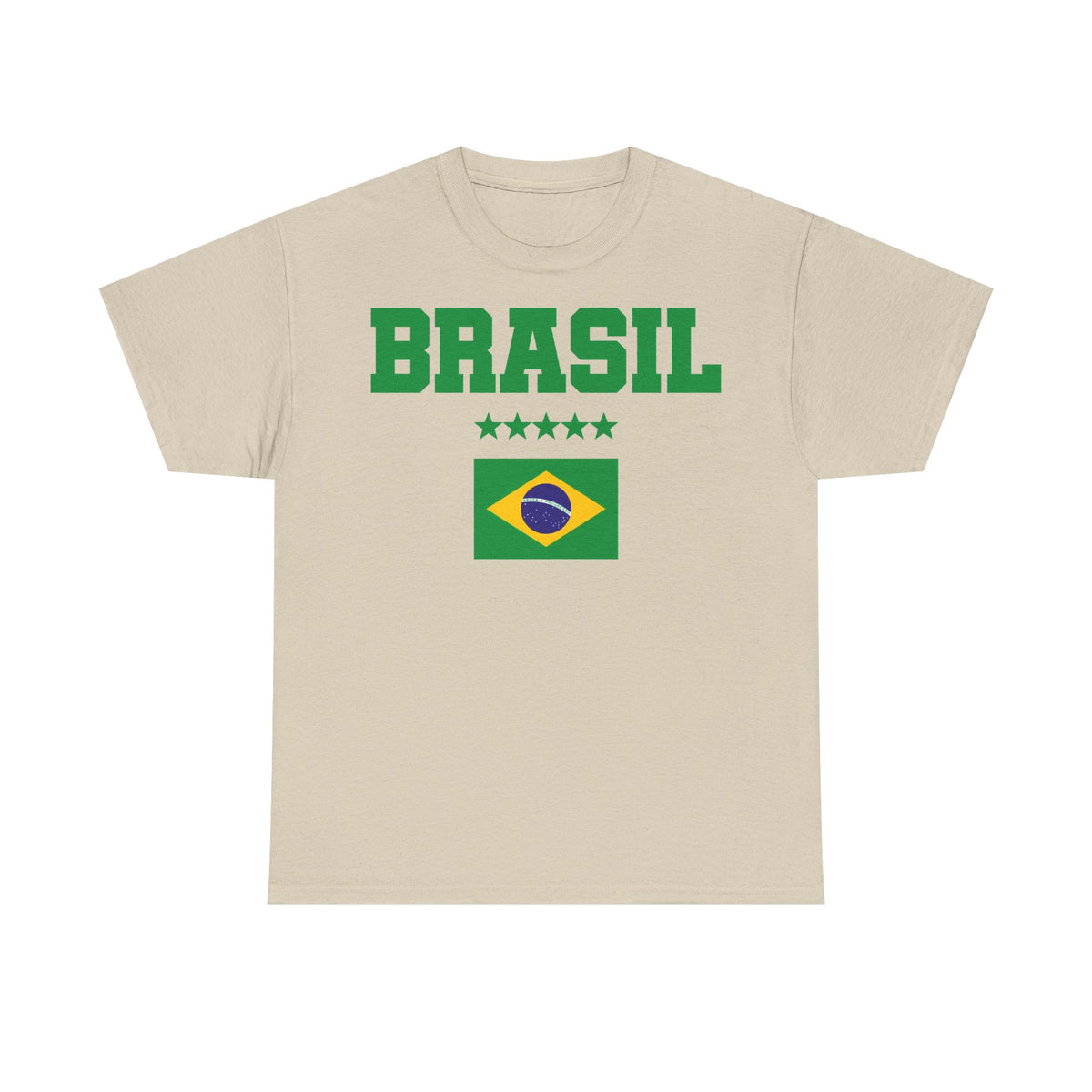 Brazil Brasilien Wappen Flagge Sport Fan Fußball Geschenkidee - Unisex T-Shirt