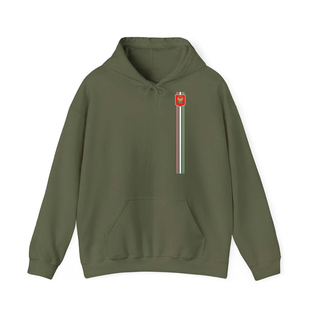 Kurdistan patria orgoglio stemma bandiera sport calcio regalo per tifosi - felpa con cappuccio unisex