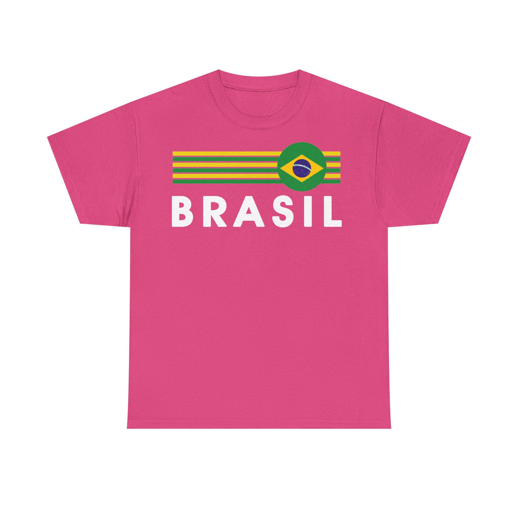 Brazil Brasilien Wappen Flagge Sport Fan Fußball Geschenkidee - Unisex T-Shirt