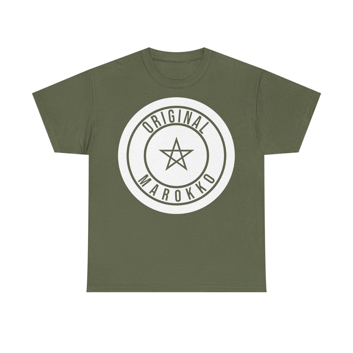 Marruecos Escudo Morocco Bandera Orgullo Fútbol Fan Deporte FIdea de regalo - Camiseta unisex