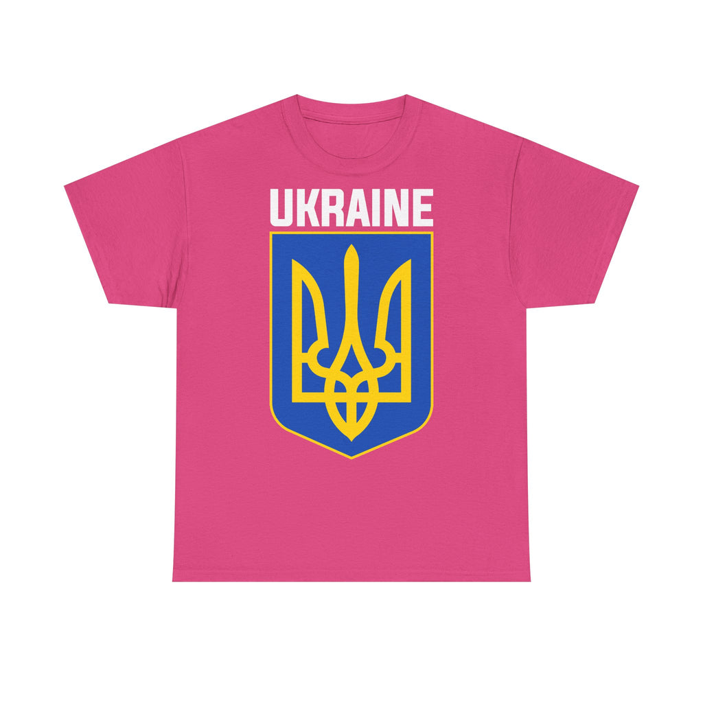 Ukraine Flagge Wappen Geschenkidee Sport Fan Fashion Vintage - Unisex T-Shirt