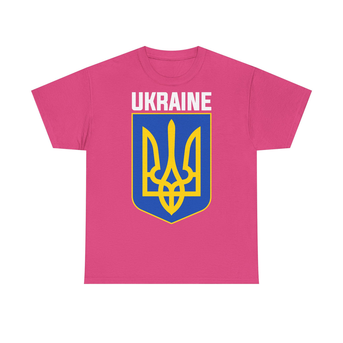 Ukraine Flagge Wappen Geschenkidee Sport Fan Fashion Vintage - Unisex T-Shirt