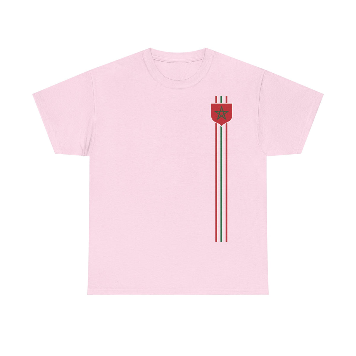 Marruecos Escudo Morocco Bandera Orgullo Fútbol Fan Deporte FIdea de regalo - Camiseta unisex