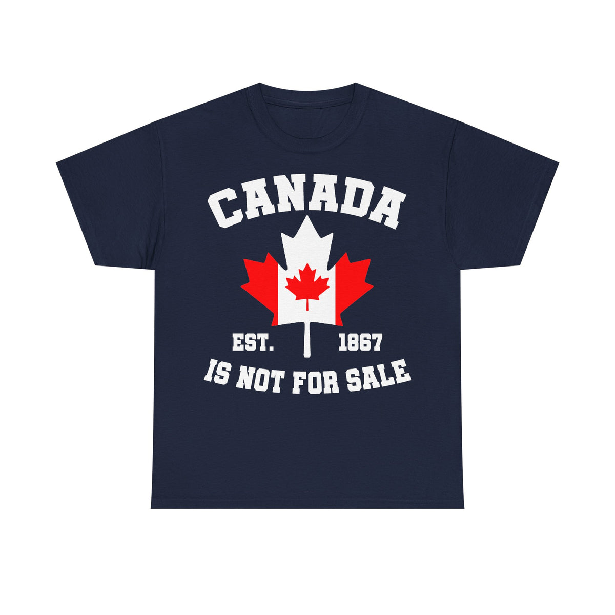 Canada Kanada Wappen Flagge Fan Sport Fußball Geschenkidee - Unisey T-Shirt
