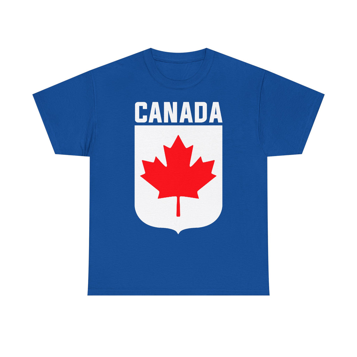 Canada Kanada Wappen Flagge Fan Sport Fußball Geschenkidee - Unisey T-Shirt