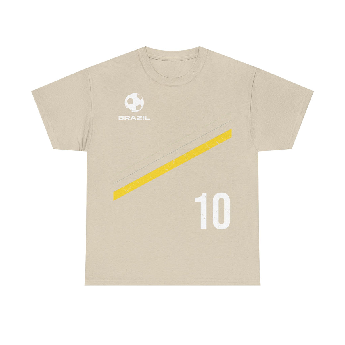 Brazil Brasilien Wappen Flagge Sport Fan Fußball Geschenkidee - Unisex T-Shirt