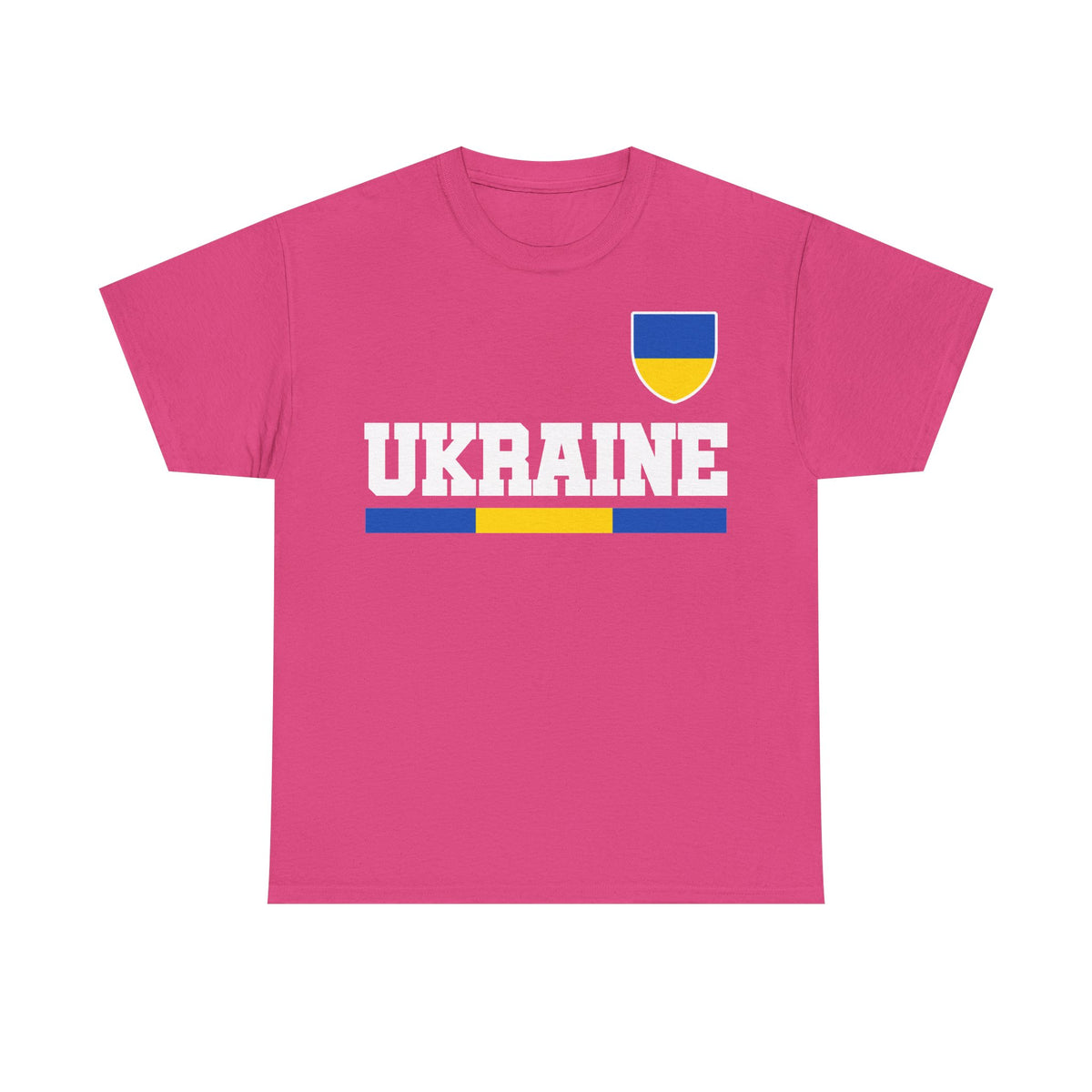 Ukraine Flagge Wappen Geschenkidee Sport Fan Fashion Vintage - Unisex T-Shirt