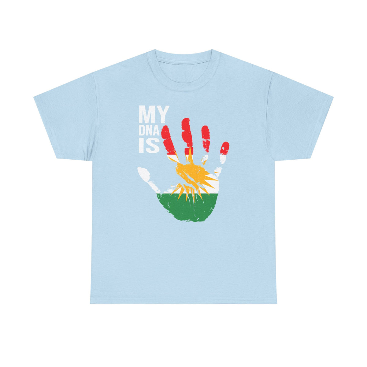 Kurdistán Azadi Escudo Bandera Patria Newroz Regalo - Camiseta unisex