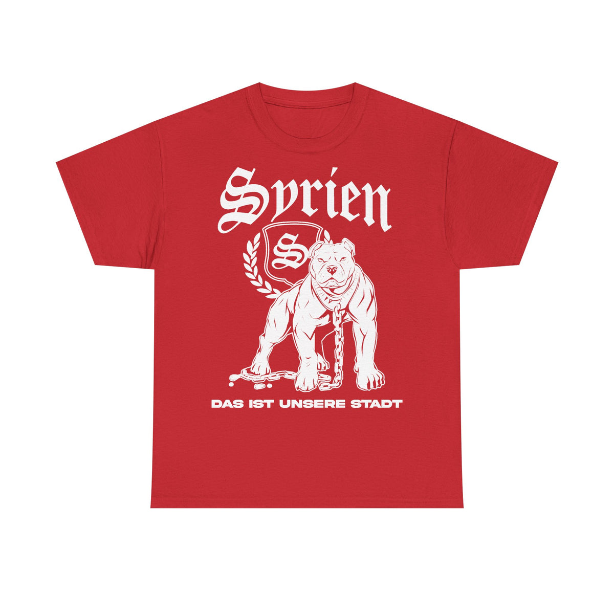 Syria Syrien Wappen Flagge Heimat Sport Fan Geschenkidee - Unisex T-Shirt