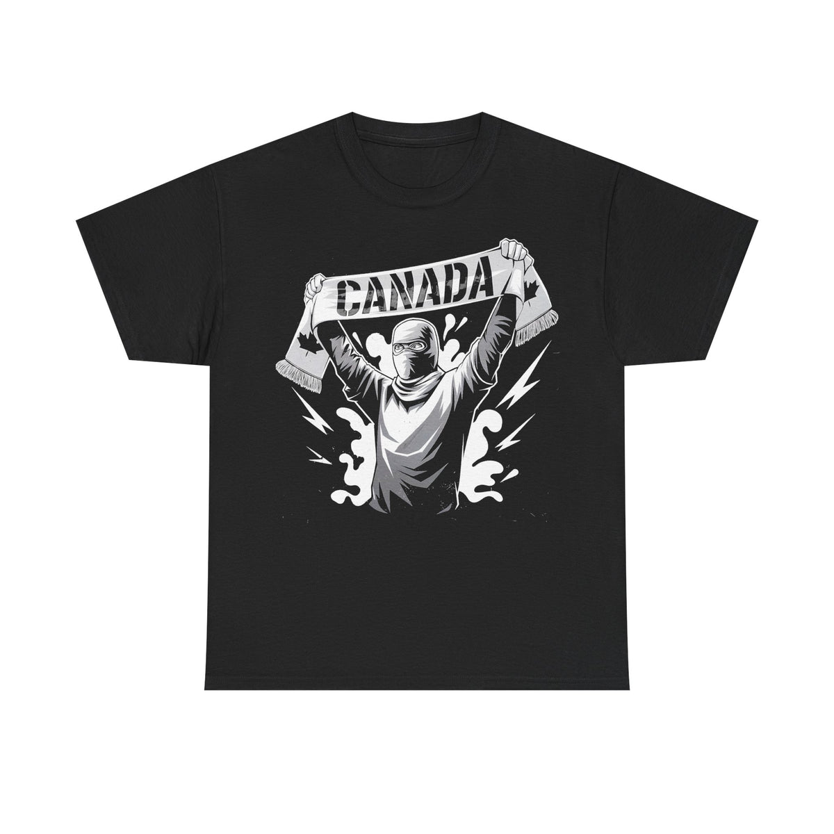 Canada Kanada Hooligan Wappen Flagge Fan Sport Fußball Geschenkidee - Unisey T-Shirt