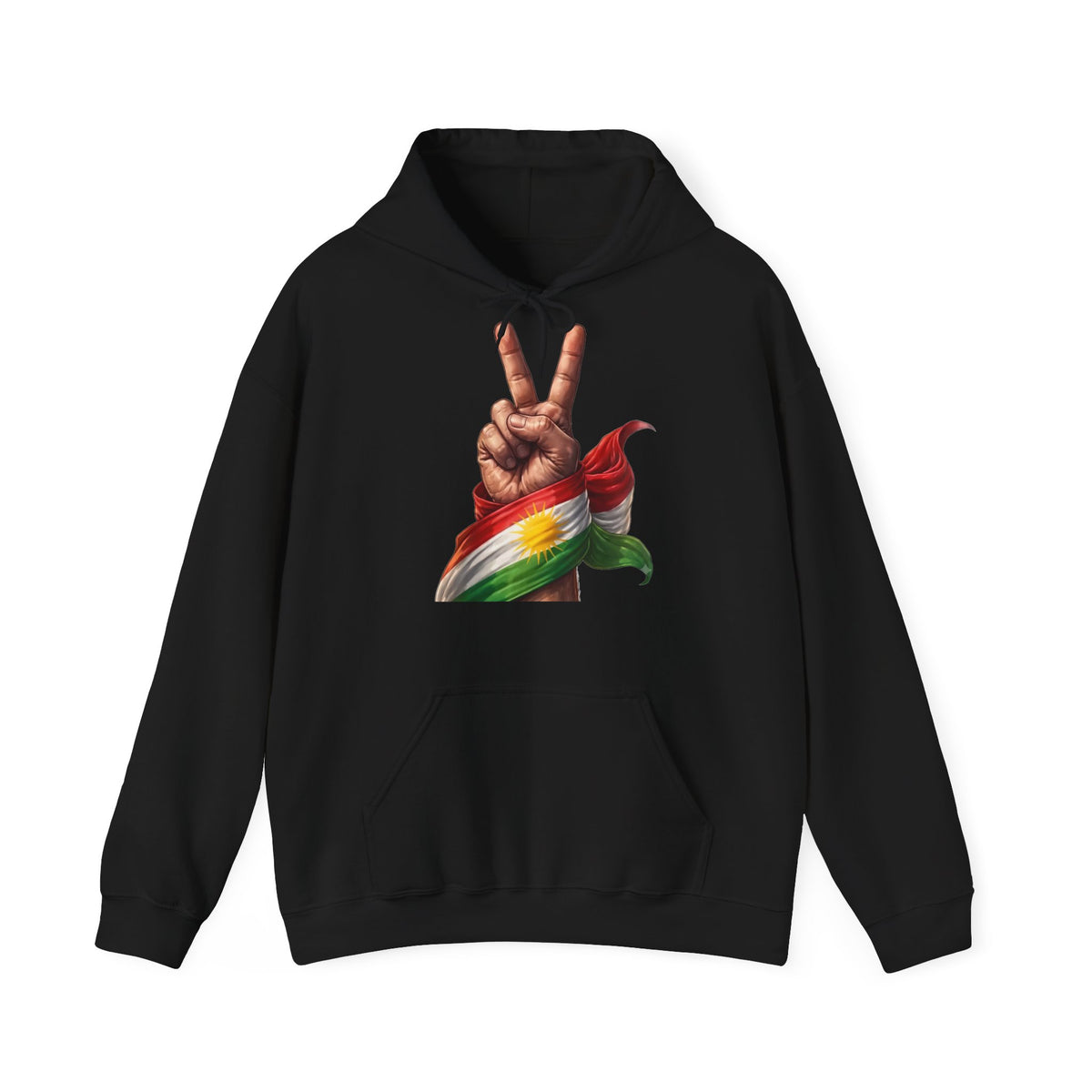 Kurdistan Peace Flagge Geschenkidee - Unisex Hoodie