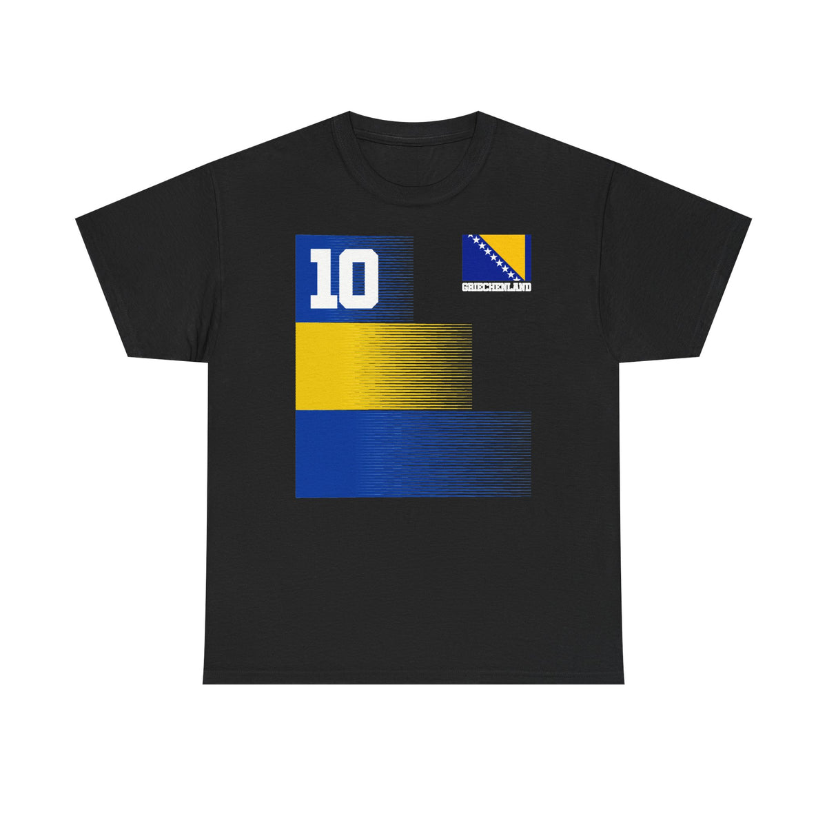 Bosnia Wappen Flagge Stolz Heimat Fußball fan Geschenkidee - Unisex T-Shirt