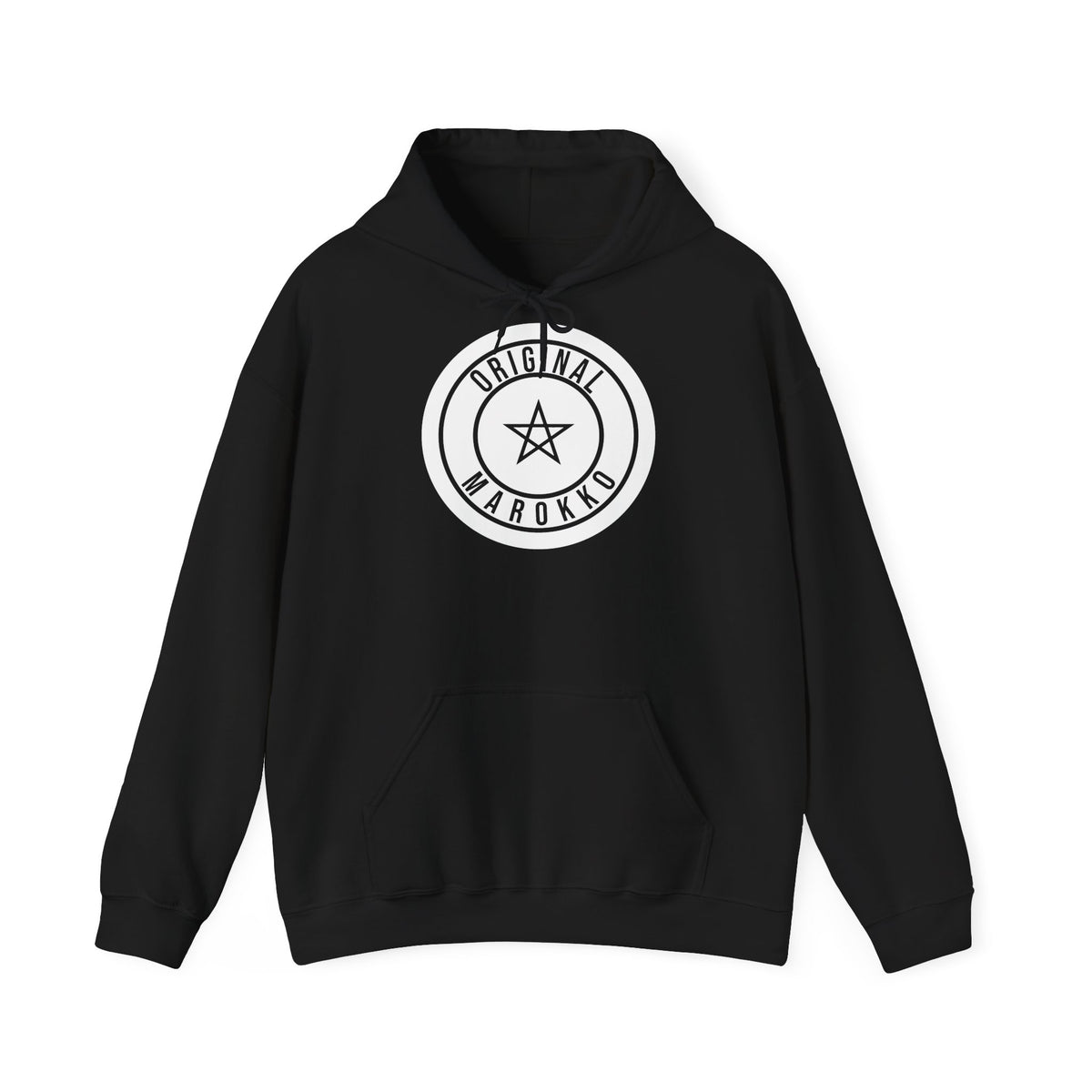 Stemma del Marocco Bandiera del Marocco Orgoglio Tifoso di calcio Sport Idea regalo - Felpa con cappuccio unisex