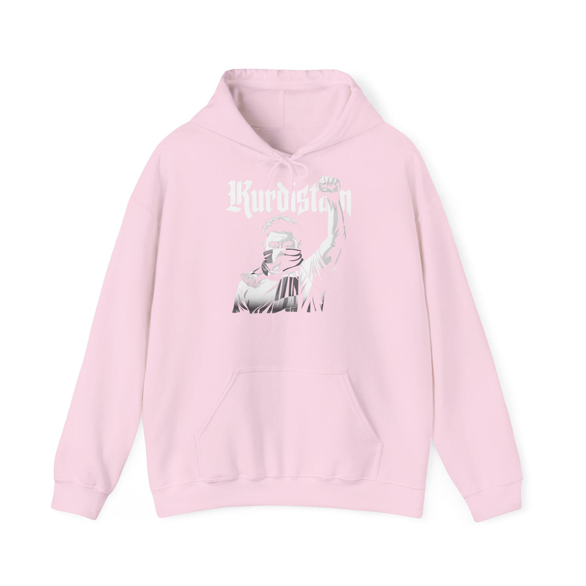 Kurdistan hooligan patria orgoglio stemma bandiera sport calcio tifoso regalo - Felpa con cappuccio unisex