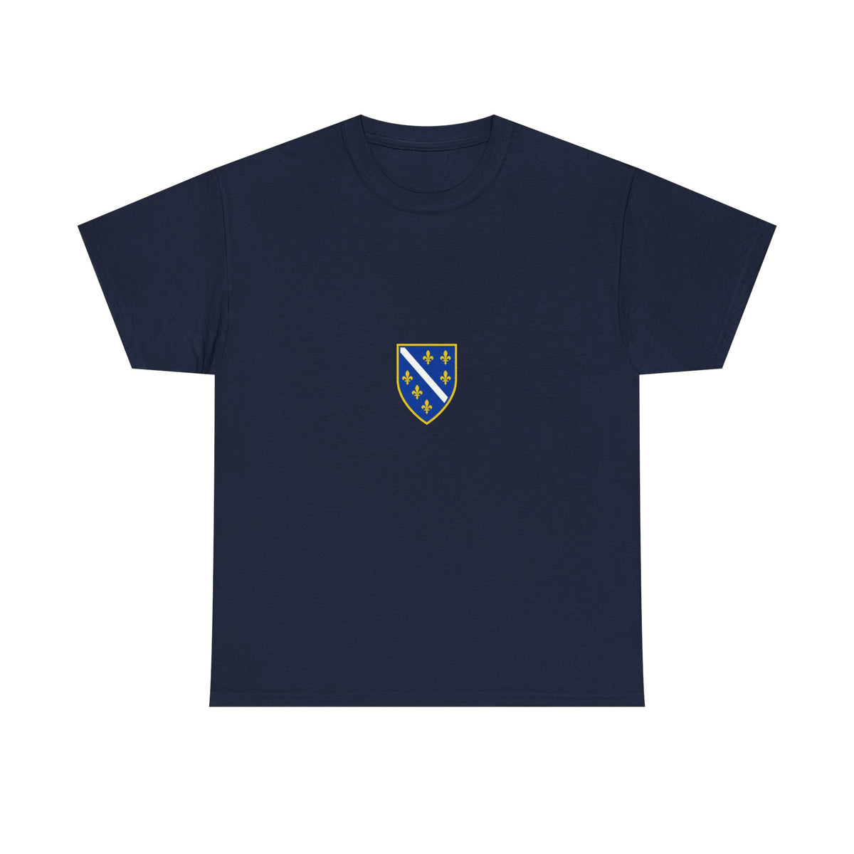 Bosnia Wappen Flagge Stolz Heimat Fußball fan Geschenkidee - Unisex T-Shirt