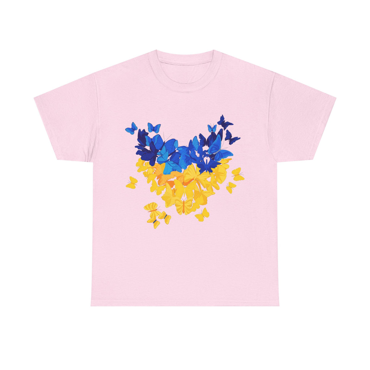 Bandera de Ucrania escudo idea de regalo afición al deporte moda vintage - Camiseta unisex