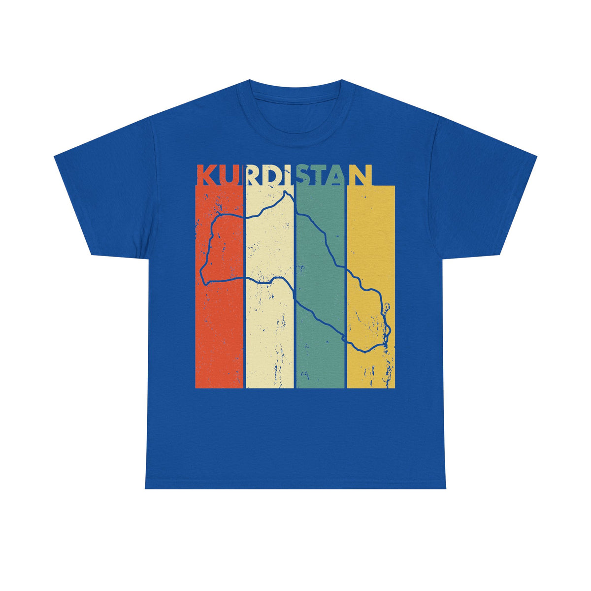 Kurdistán Azadi Escudo Bandera Patria Newroz Regalo - Camiseta unisex
