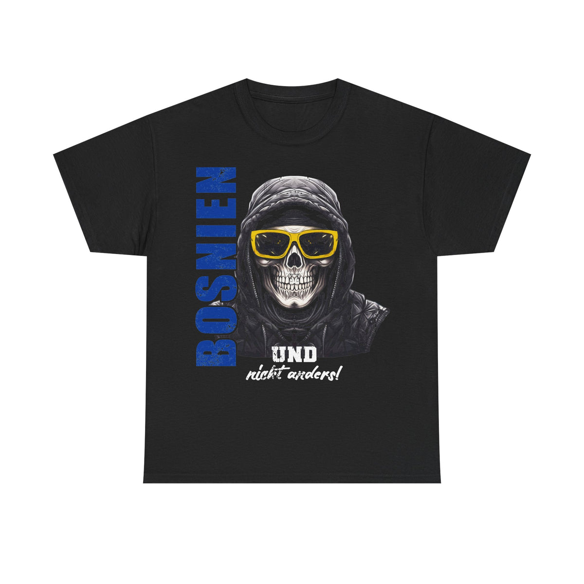 Bosnia Wappen Flagge Stolz Heimat Fußball fan Geschenkidee - Unisex T-Shirt