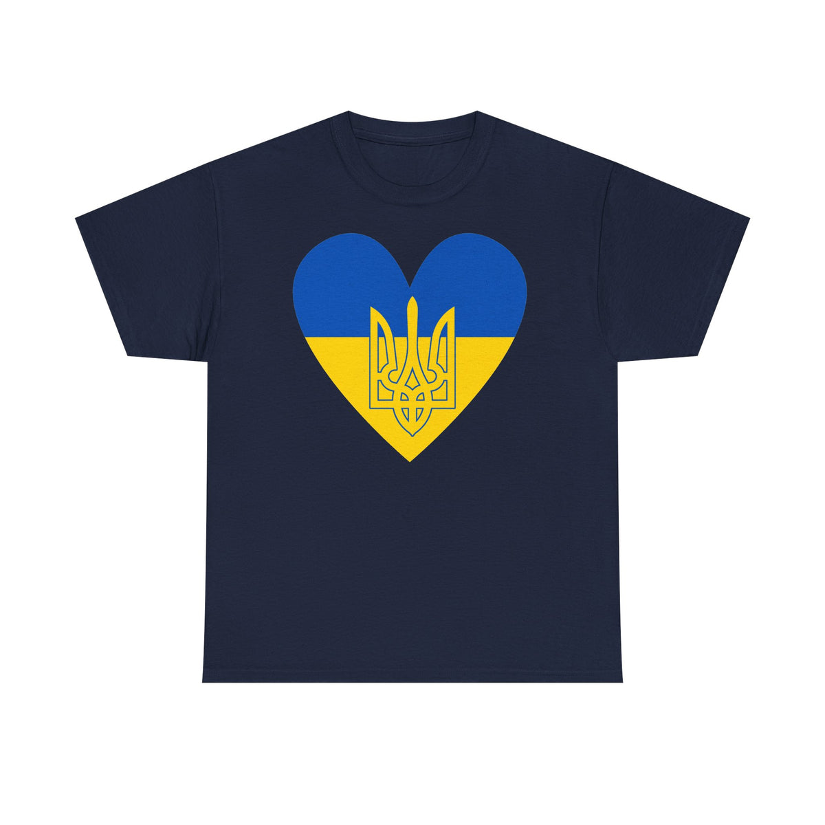 Bandera de Ucrania escudo idea de regalo afición al deporte moda vintage - Camiseta unisex