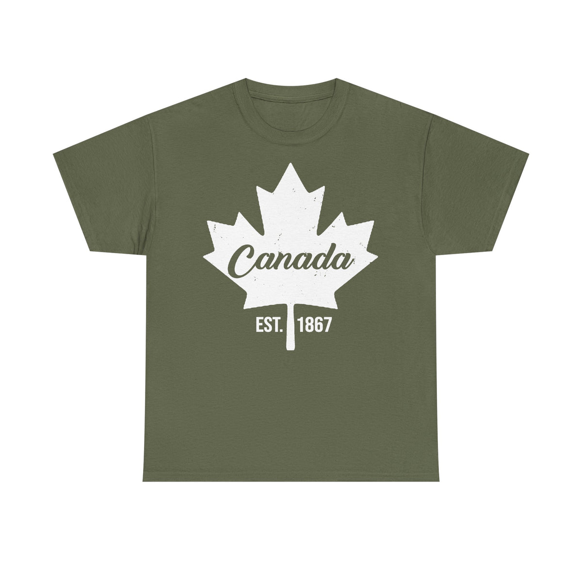 Canada Kanada Wappen Flagge Fan Sport Fußball Geschenkidee - Unisey T-Shirt