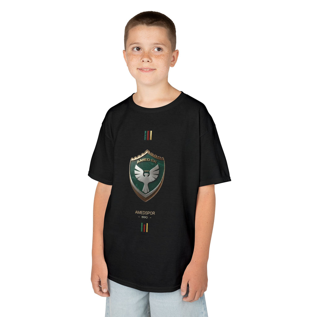 Amedspor SK 1990 Edel Wappen Flagge Sport Fan - Unisex Kinder & Jugendliche T-Shirt