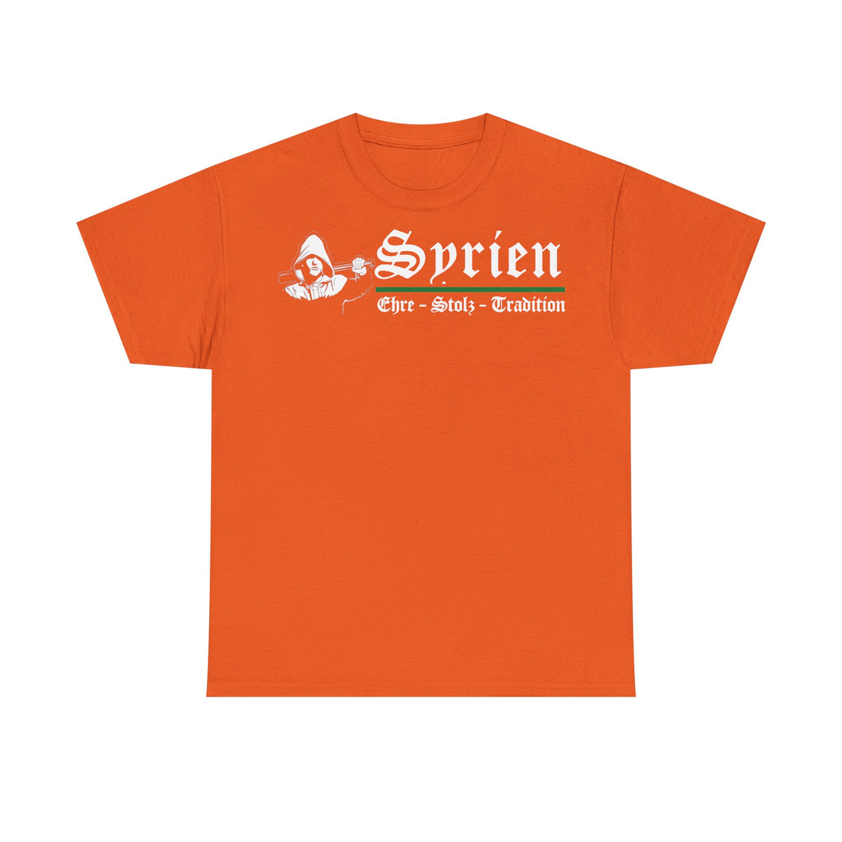 Syria Syrien Wappen Flagge Heimat Sport Fan Geschenkidee - Unisex T-Shirt