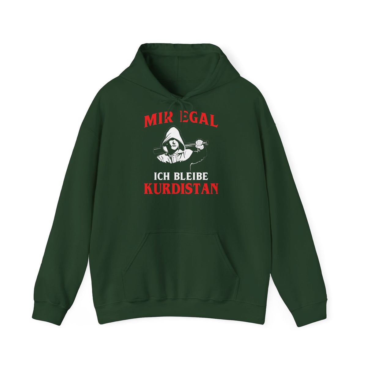 Kurdistan patria orgoglio stemma bandiera sport calcio regalo per tifosi - felpa con cappuccio unisex