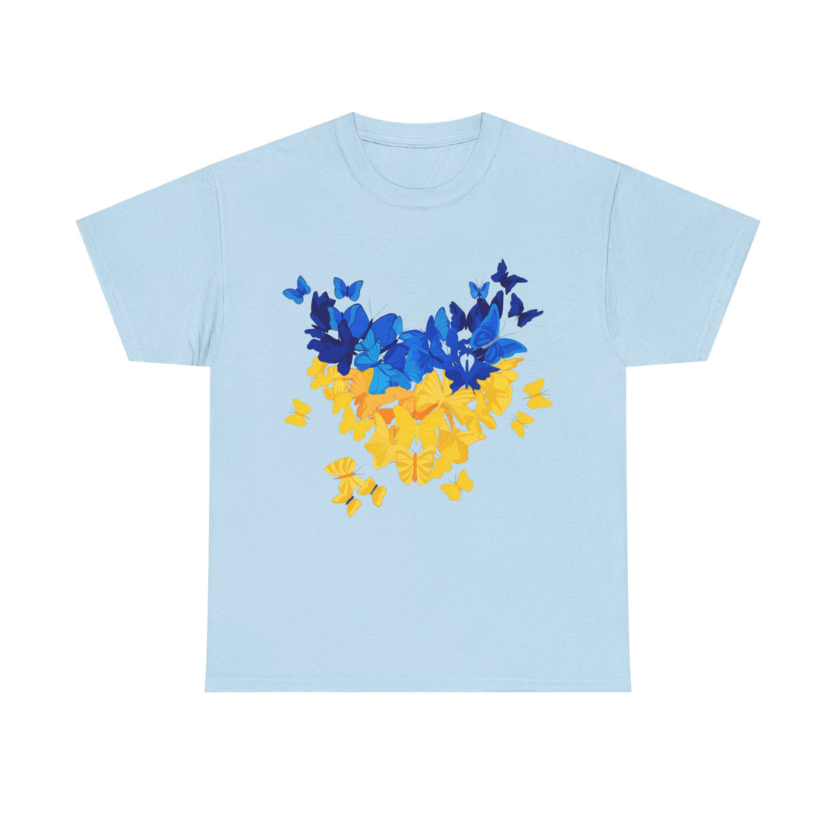 Bandera de Ucrania escudo idea de regalo afición al deporte moda vintage - Camiseta unisex