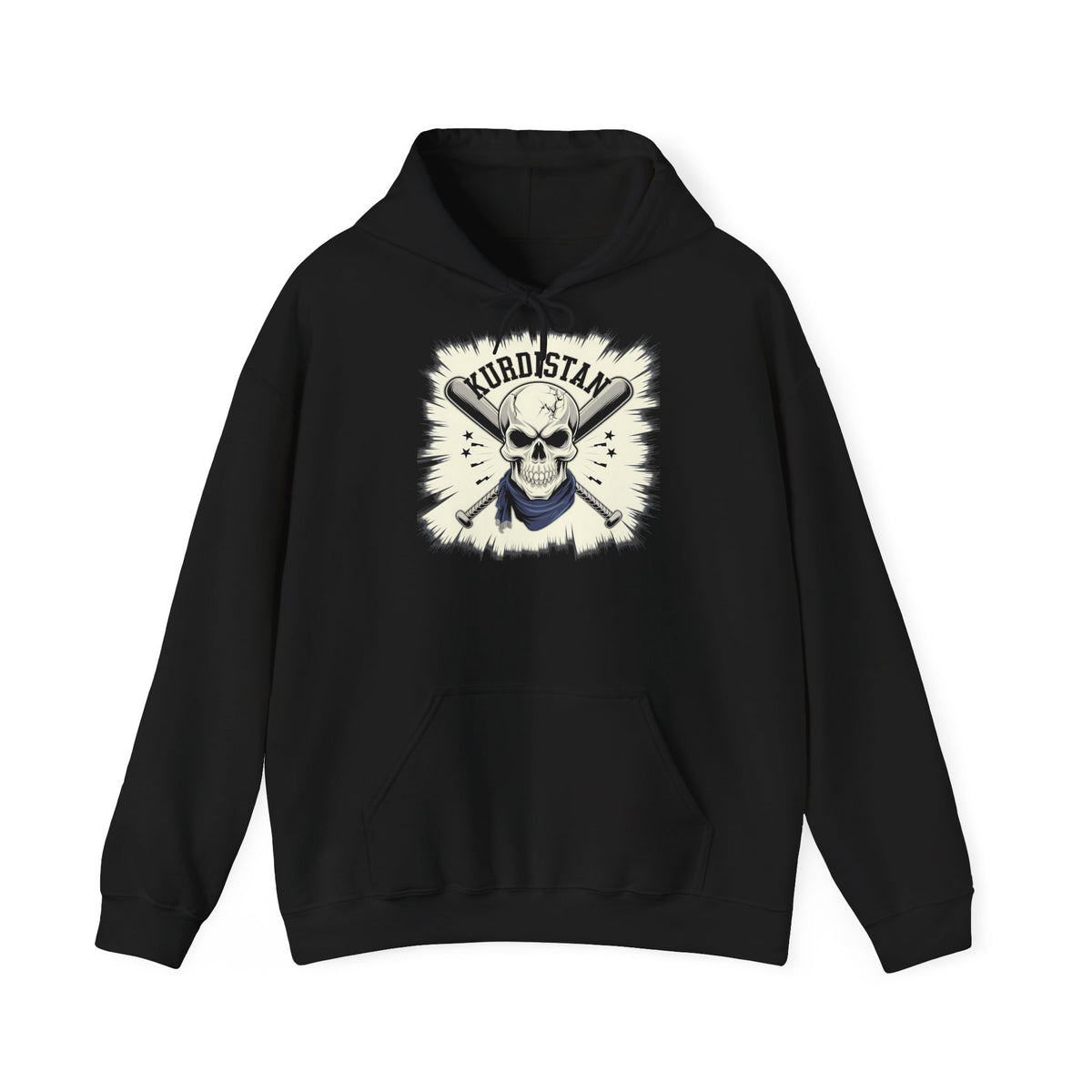 Kurdistan hooligan patria orgoglio stemma bandiera sport calcio tifoso regalo - Felpa con cappuccio unisex