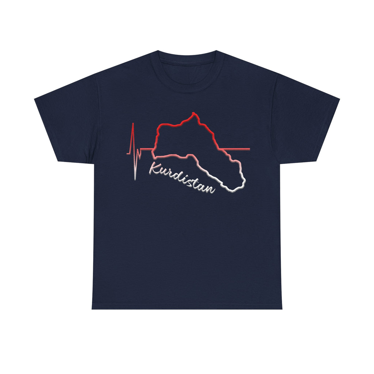 Kurdistán Azadi Escudo Bandera Patria Newroz Regalo - Camiseta unisex