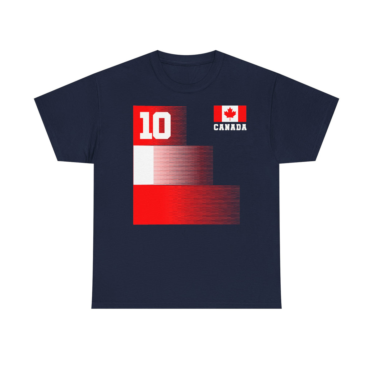 Canada Kanada Wappen Flagge Fan Sport Fußball Geschenkidee - Unisey T-Shirt
