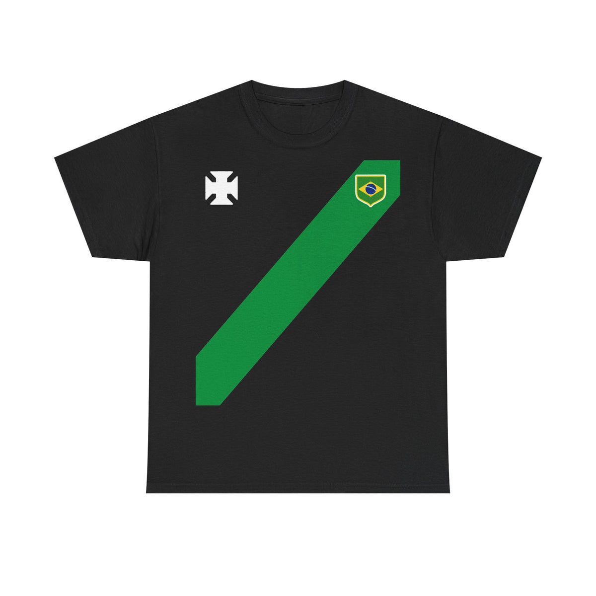 Brazil Brasilien Wappen Flagge Sport Fan Fußball Geschenkidee - Unisex T-Shirt