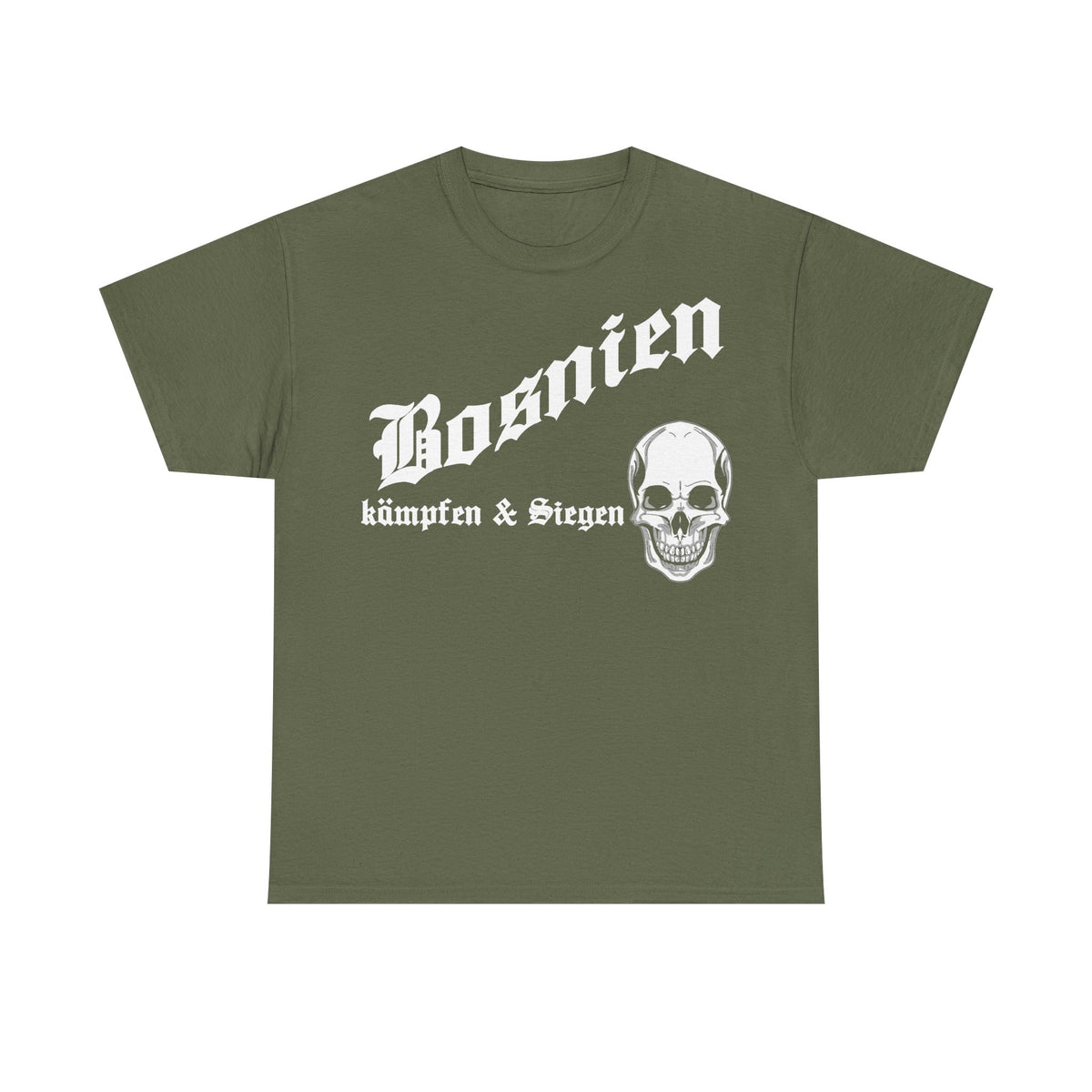 Bosnia Wappen Flagge Stolz Heimat Fußball fan Geschenkidee - Unisex T-Shirt