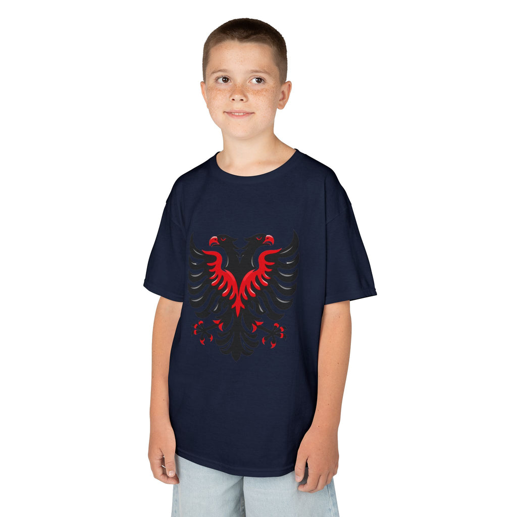 Albania Kosovo Doppeladler Geschenkidee - Unisex Kinder & Jugendliche T-Shirt