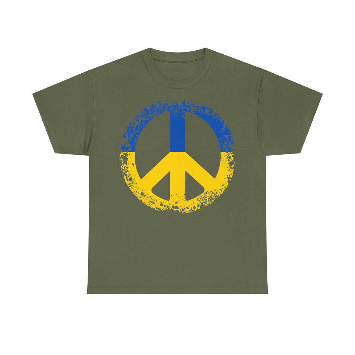 Bandiera e stemma dell'Ucraina Idea regalo Sport Tifoso Moda Vintage - T-shirt unisex