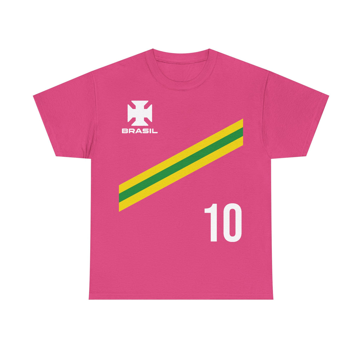 Brazil Brasilien Wappen Flagge Sport Fan Fußball Geschenkidee - Unisex T-Shirt