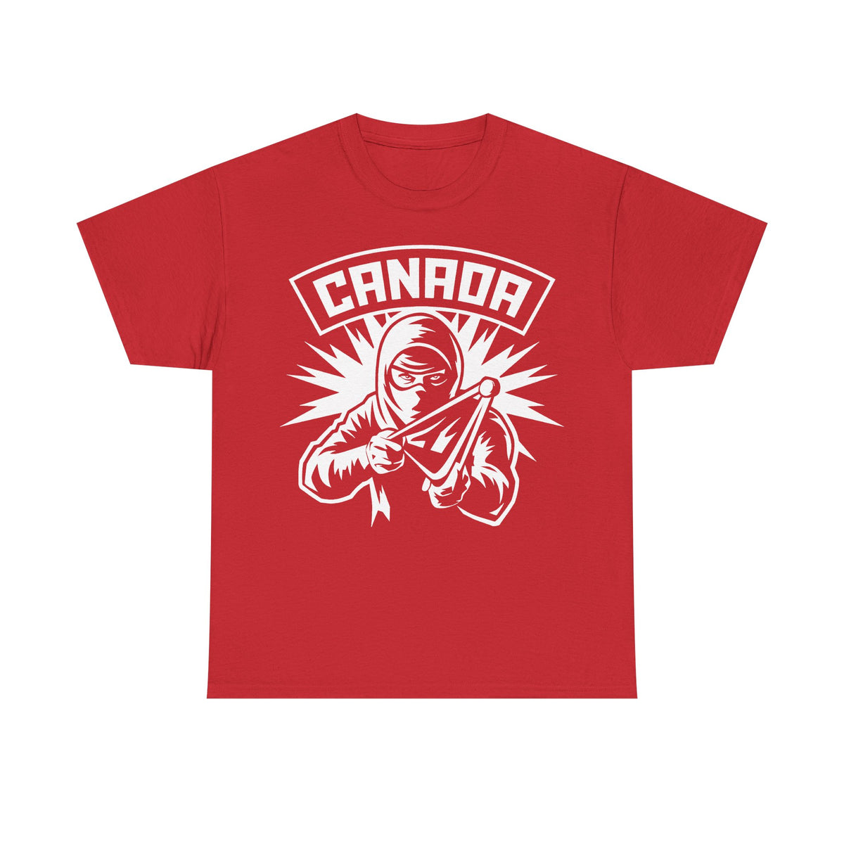 Canada Kanada Hooligan Wappen Flagge Fan Sport Fußball Geschenkidee - Unisey T-Shirt