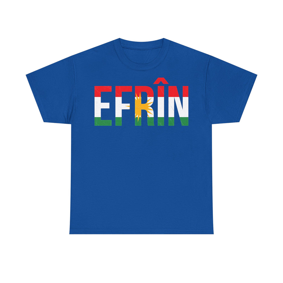 Kurdistán Azadi Escudo Bandera Patria Newroz Regalo - Camiseta unisex