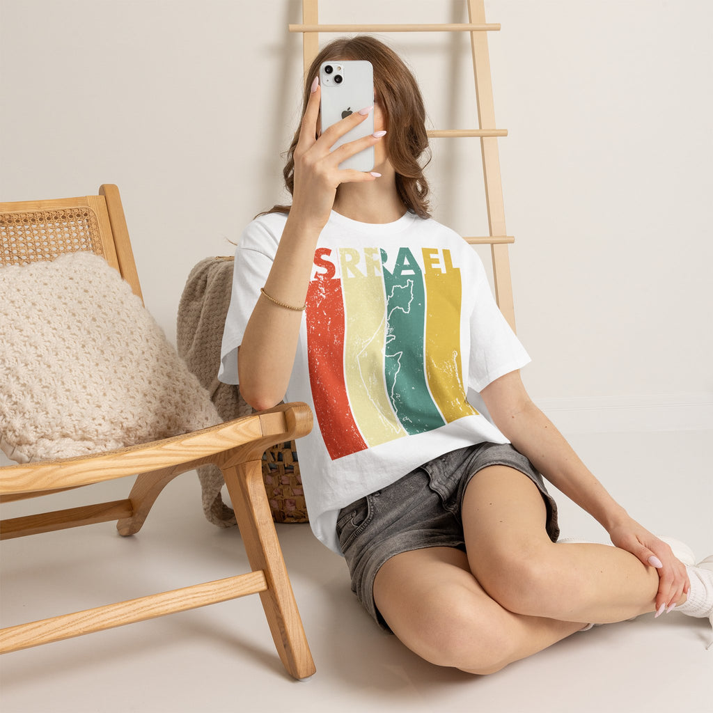 Israel Wappen Flagge Fan Geschenkidee Fashion - Unisex T-Shirt